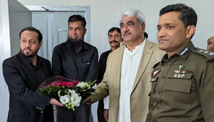 Minister for Primary and Secondary Healthcare, Khawaja Imran Nazir, and Khawaja Salman Rafique Visits Tahaffuz Darsgah.